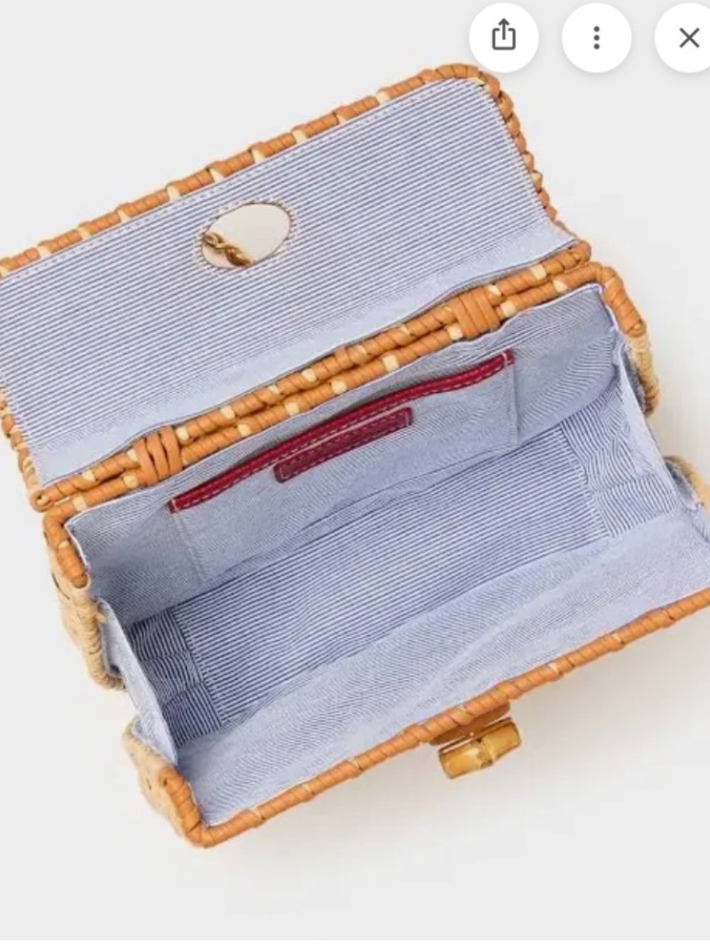 J McLaughlin Woven Handbag - Picture 3 of 12